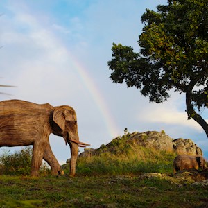 Elephant family at Sudeley Castle